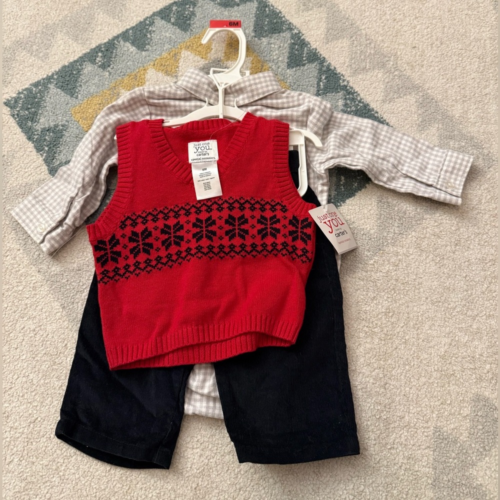 Fall/Winter Baby Boys 3 Piece Set